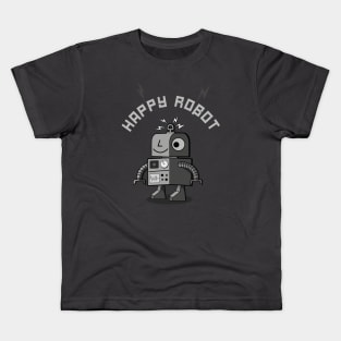 Happy Robot Kids T-Shirt